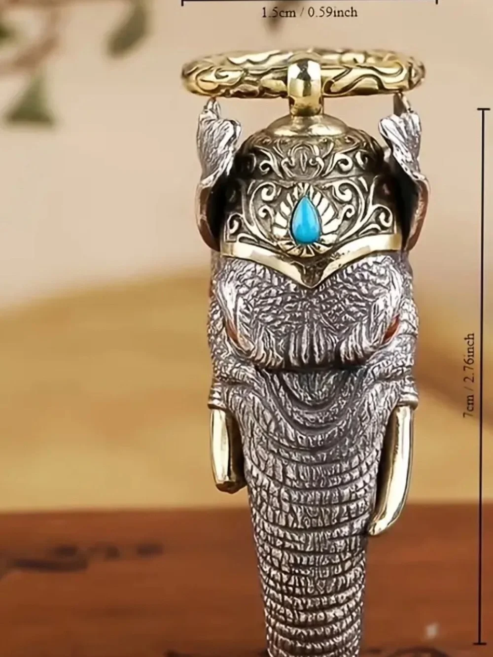 Elephant God keychain